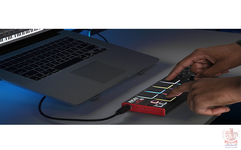 طریقه اتصال میدی کیبورد اکایی به کامپیوتر