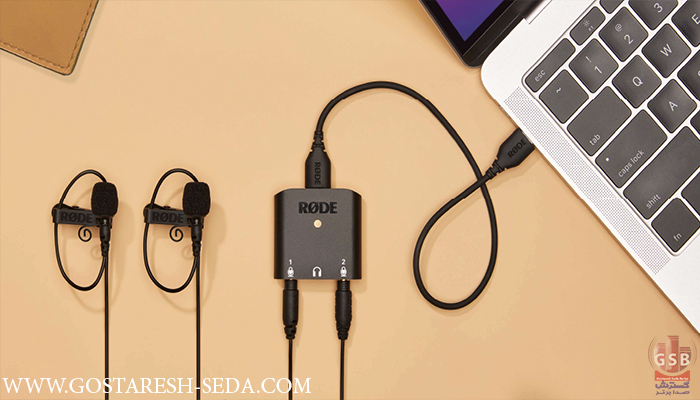 اتصال گیتار به موبایل با کارت صدا RODE