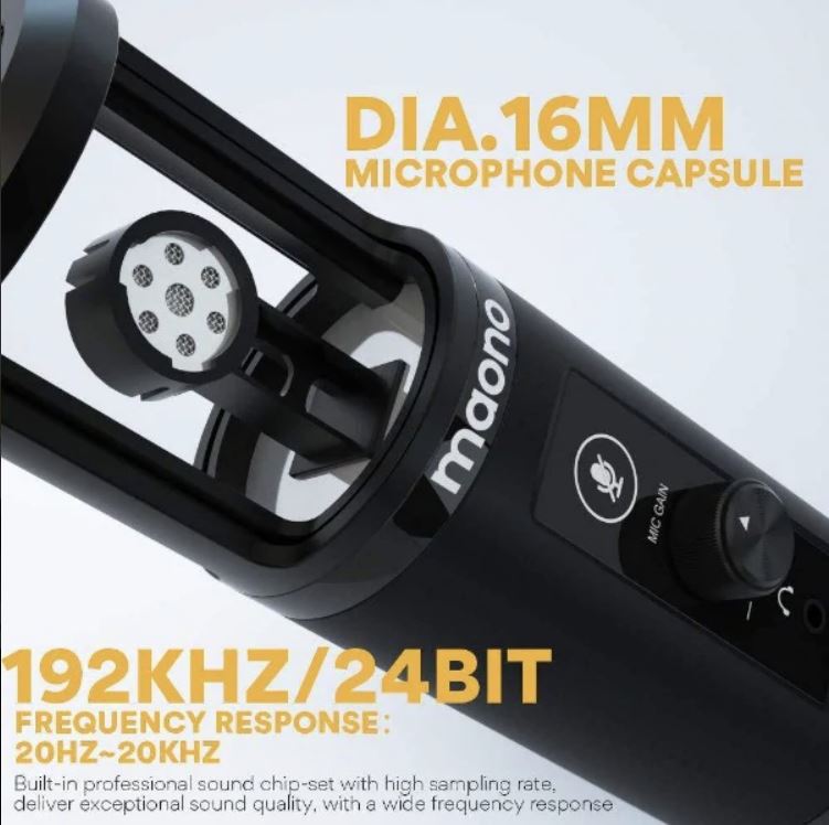 بهترین قیمت میکروفن MAONO PM422  در گسترش صدا