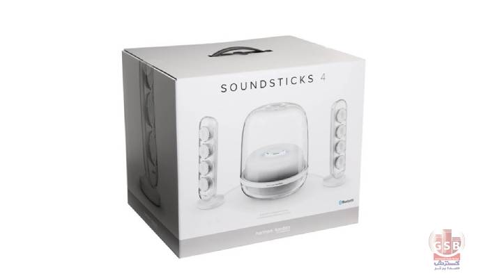 اقلام داخل جعبه اسپیکر هارمن کاردن SoundSticks 4 