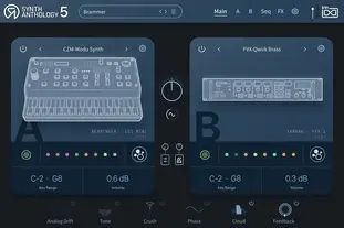 وی اس تی Synth Anthology 5  از کمپانی  UVI معرفی شد!
