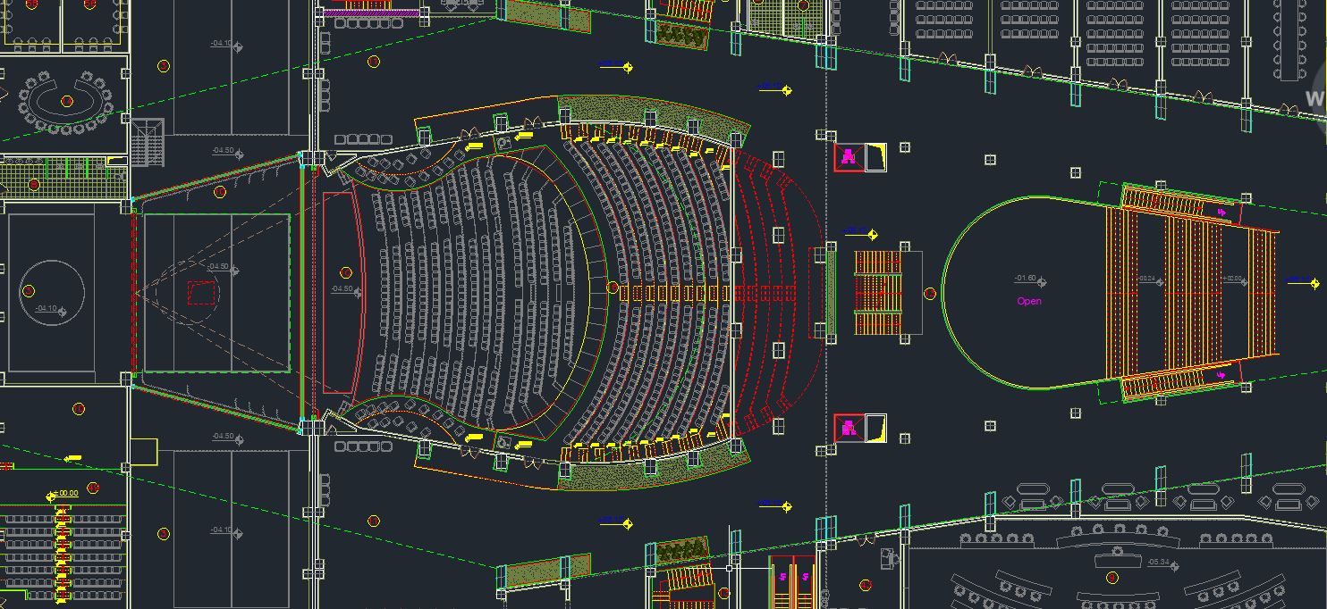 تعریف و تجهیز سالن آمفی تئاتر