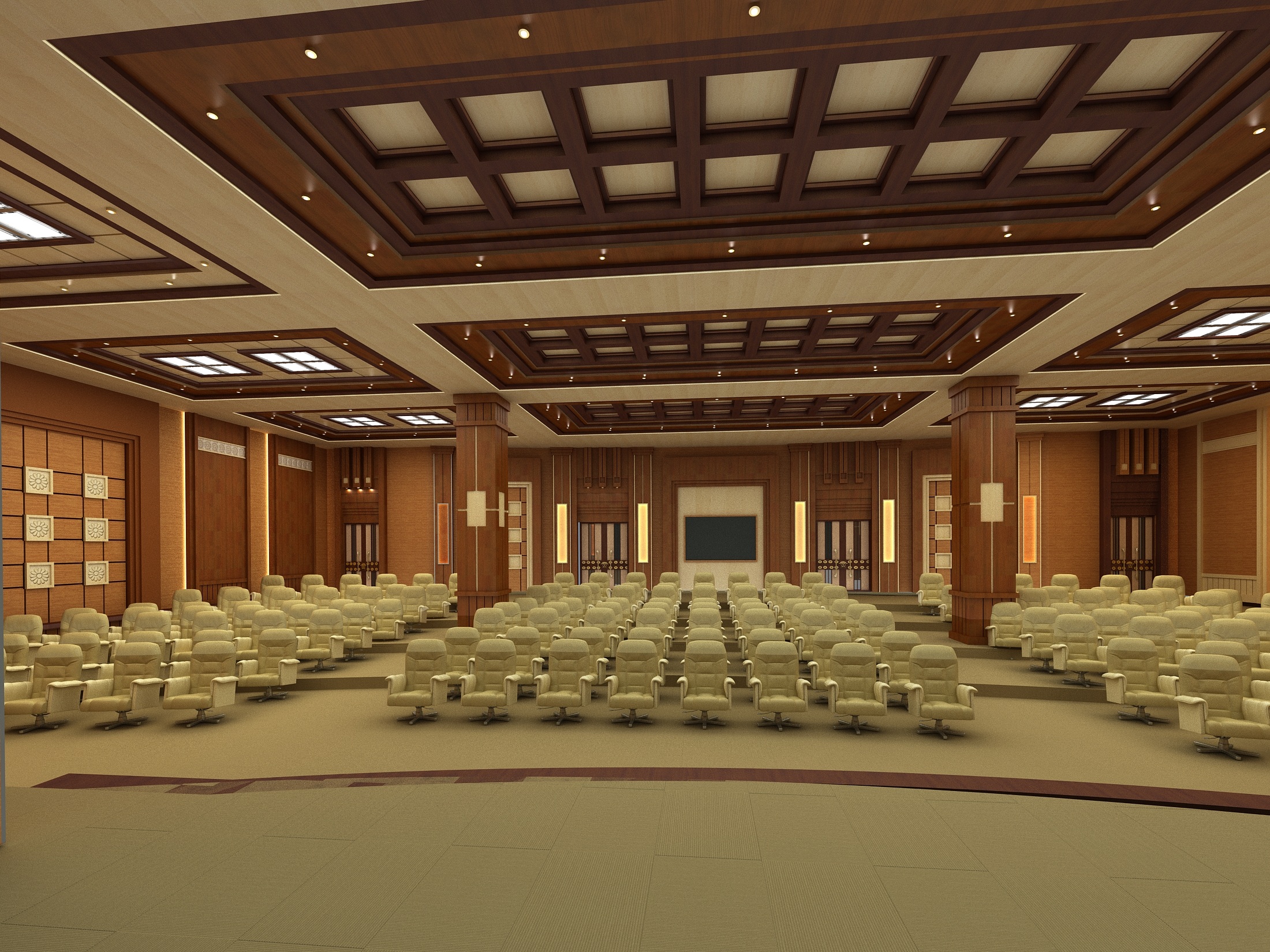 دکوراسیون مناسب برای سالن کنفرانس