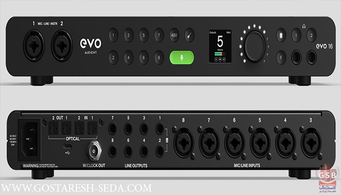 معرفی و بررسی کارت صدای  Audient EVO 16