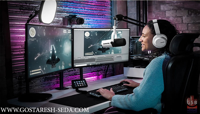 میکروفن ساخت پادکست شور Shure MV7