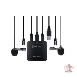 میکروفن باسیم یقه ای موبایل بویا Boya BY-DM20