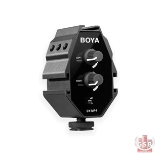 میکسر صدای دوربین بویا Boya BY-MP4