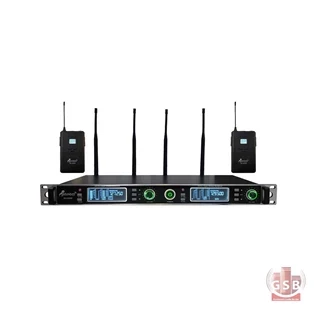 میکروفن دوکانال بی سیم دستی ساندکو Soundco SU-6200 H