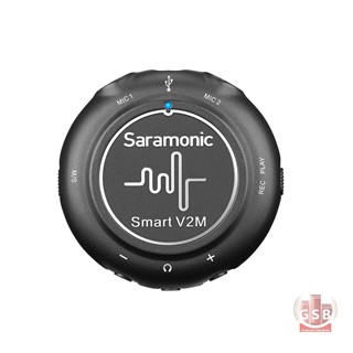 کارت صدا موبایل و میکروفن یقه ای سارامونیک Saramonic Smart V2m