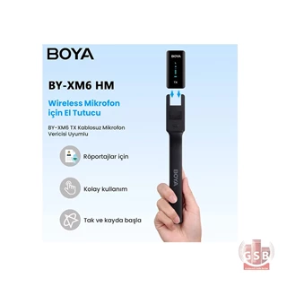 نگهدارنده میکروفن بیسیم بویا Boya  BY-XM6-HM
