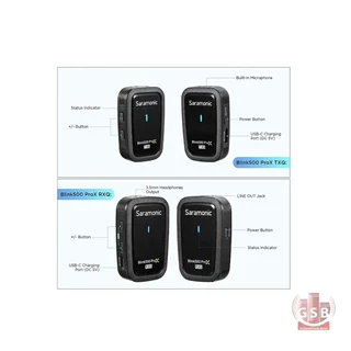 میکروفن بیسیم موبایل سارامونیک Saramonic Blink500 ProX Q20