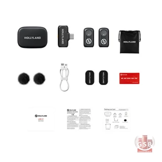 میکروفن بی سیم موبایل هالی لند  HollyLand Lark A1 Duo Type-C
