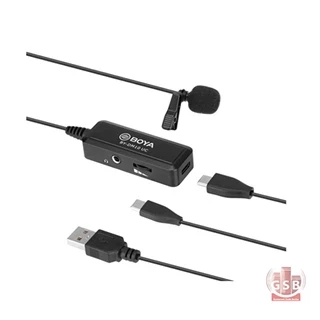 میکروفن یقه ای موبایل و کامپیوتر بویا Boya BY-DM10 UC
