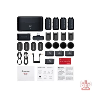 میکروفن بی سیم موبایل هالی لند Hollyland LARK MAX 2 Combo 4-Person Version