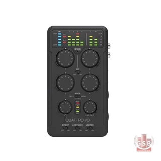 کارت صدا آی کی مولتی مدیا IK Multimedia iRig Pro Quattro I/O