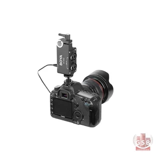 میکسر صدای پرتابل دوربین بویا Boya BY-MA2