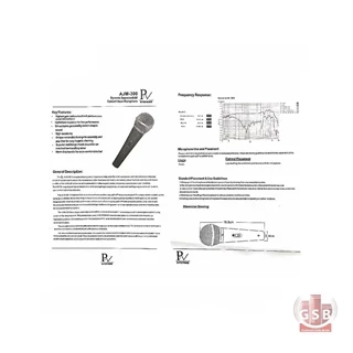 میکروفن با سیم پی وی PV AJM300