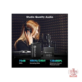 میکروفن بیسیم موبایل هالی لند Hollyland Lark Max Duo