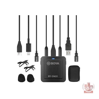 میکروفن باسیم یقه ای موبایل بویا Boya BY-DM20