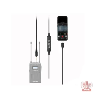 رابط میکروفن بویا به اندروید Boya BY-35C-USB C
