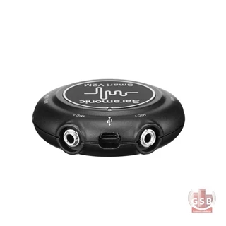 کارت صدا موبایل و میکروفن یقه ای سارامونیک Saramonic Smart V2m