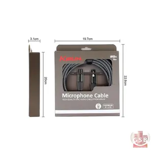 کابل رابط کرلین Kirlin MWB-220BEG/CA Microphone Cable