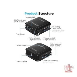 میکروفن باسیم یقه ای موبایل بویا Boya BY-DM20