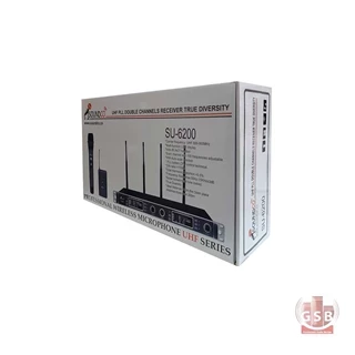 میکروفن دوکانال بی سیم دستی ساندکو Soundco SU-6200 H