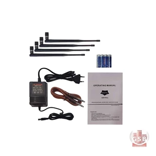 میکروفن دوکانال بی سیم دستی ساندکو Soundco SU-6200 H