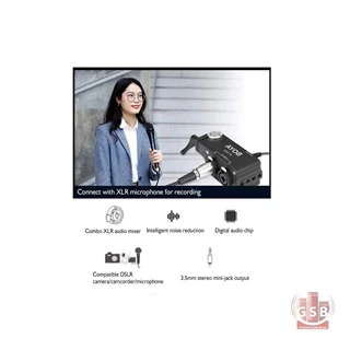 میکسر صدای پرتابل دوربین بویا Boya BY-MA2