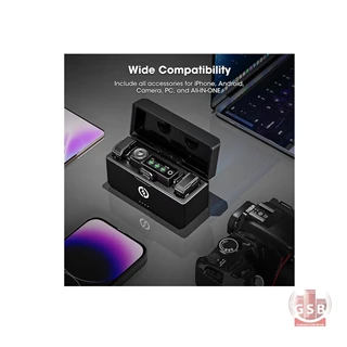 میکروفن بیسیم موبایل هالی لند Hollyland Lark Max Duo