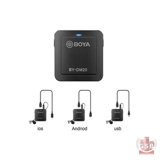 میکروفن باسیم یقه ای موبایل بویا Boya BY-DM20