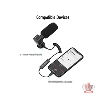 رابط میکروفن بی سیم بویا به آی او اس Boya BY-35C-L 
