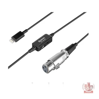 رابط XLR به لایتنینگ موبایل Boya BY-BCA7
