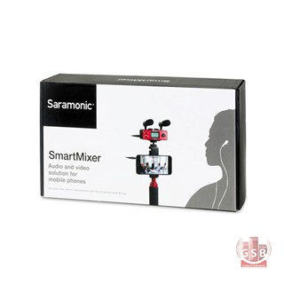 میکسر صدا موبایل به همراه پایه سارامونیک Saramonic SmartMixer