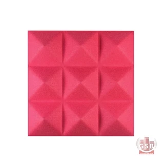 عایق نمدی وول پنل مدل اهرام 60×60