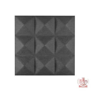 عایق نمدی وول پنل مدل اهرام 60×60