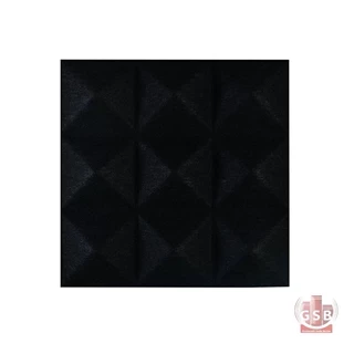 عایق نمدی وول پنل مدل اهرام 60×60